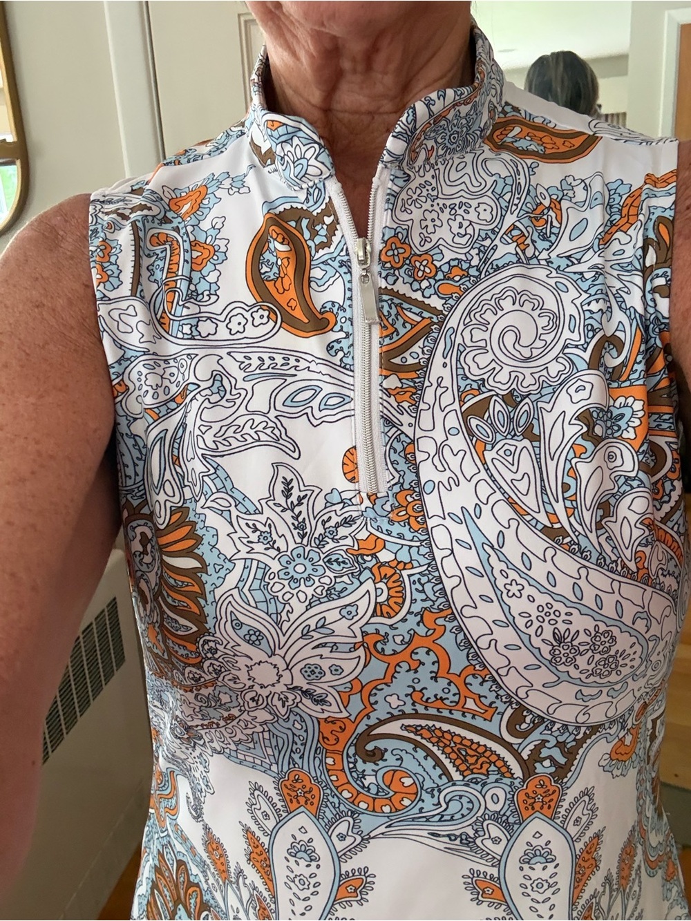 Acegolfs paisley dress. S